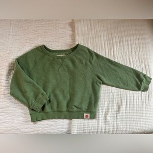 Mollusk Surf Shop Cloud Crew Sweater, Green/Pistachio, Small